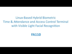 FA110 Tempo de presença de rosto e impressões digitais mais barato com relé