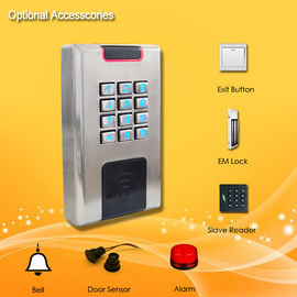 High Performance 125khz Proximity Card Reader With Keypad / Alarm Function
