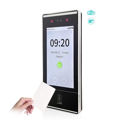 Facial And Fingerprint And RFID Card